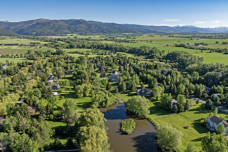 Aerial South